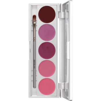 Kryolan Lip Rouge Set 5 Colors- paleta szminek do ust LRS 141